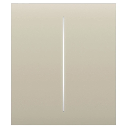 Ajax CenterButton (2-gang) [55] ivory Кнопка центральна для двоклавішного вимикача