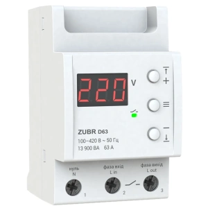 ZUBR D63 Реле напруги