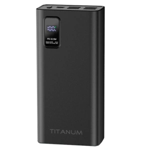 TITANUM 728S 30000mAh 22.5W Black Повербанк