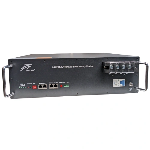 Ritar R-LFP51.2V100AH Акумуляторна батарея з bluetooth та автоматичним вимикачем