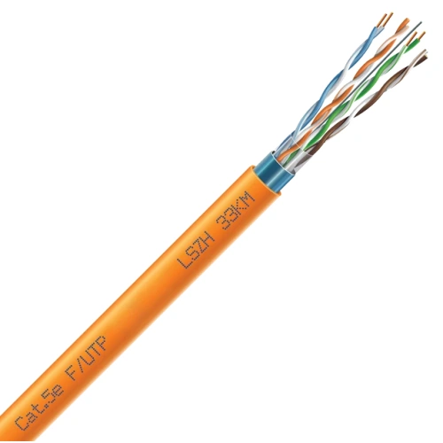 Cat. 5e F/UTP LSZH 4х2х24 AWG (7091004) бухта 305м. Кабель витая пара ЗЗКМ (FTP медь безгалоговая LSZH)