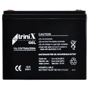 Trinix TGL12V75Ah/20Hr Аккумулятор гелевый 12В 75А•ч