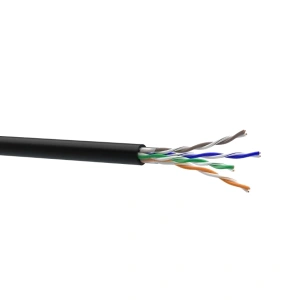 Кабель Cat. 5e U/UTP 4x2x24 AWG PE (К)(70910031) бухта 500м. мідь зовнішній ЗЗКМ