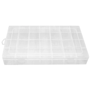 345 х 50 х 220 мм 28 великих відділень Пластиковий ящик для радіодеталей