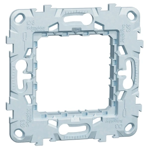 Schneider Electric New Unica NU7002 Супорт Zamak 2 модуля