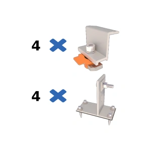 Bitum I до бітумної черепиці Комплект кріплень Kripter