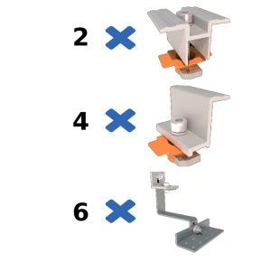 CeramicTile II Комплект кріплень до керамічної черепиці