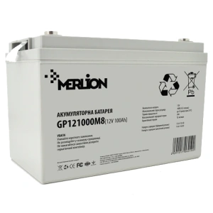 MERLION AGM GP121000M8 12V 100Ah Акумуляторна батарея