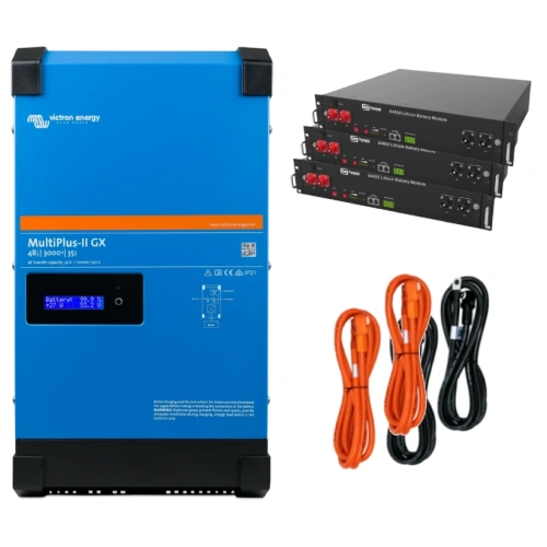 Victron Energy MultiPlus-II + Dyness 2.4кВт 7.2кВт•год Система автономного живлення однофазна