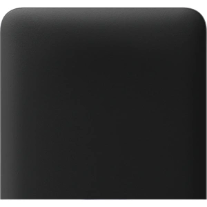 Ajax SideButton (1-gang) black vertical Кнопка