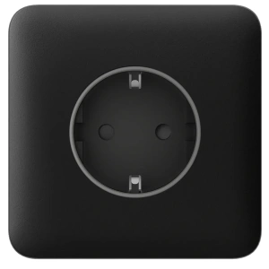 Ajax SoloCover (basic) [type F] Black Фронтальна панель