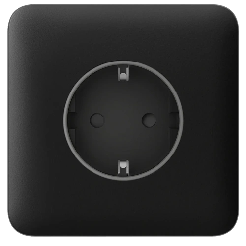 Ajax SoloCover (basic) [type F] Black Фронтальна панель