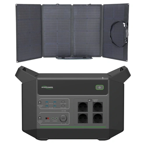 HYXiPower HYX-EA2500 + EcoFlow 110W Система автономного живлення однофазна