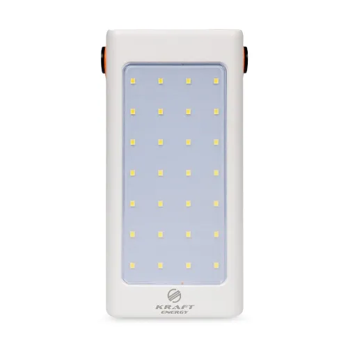 Повербанк 90000mAh Power Bank Kraft KPB-2490FCL White 22.5W QC3.0 LED-фонарь
