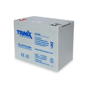 Аккумуляторная батарея гелевая 12В 75Ач Trinix TGL12V75Ah/20Hr GEL