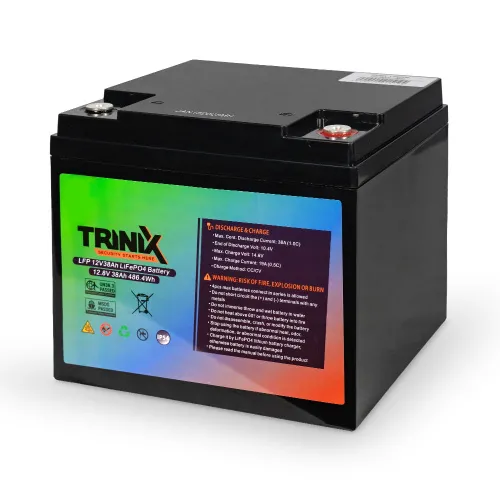 Акумуляторна батарея літій-залізо-фосфатна 12В 38Аг Trinix 12V38Ah LiFePo4